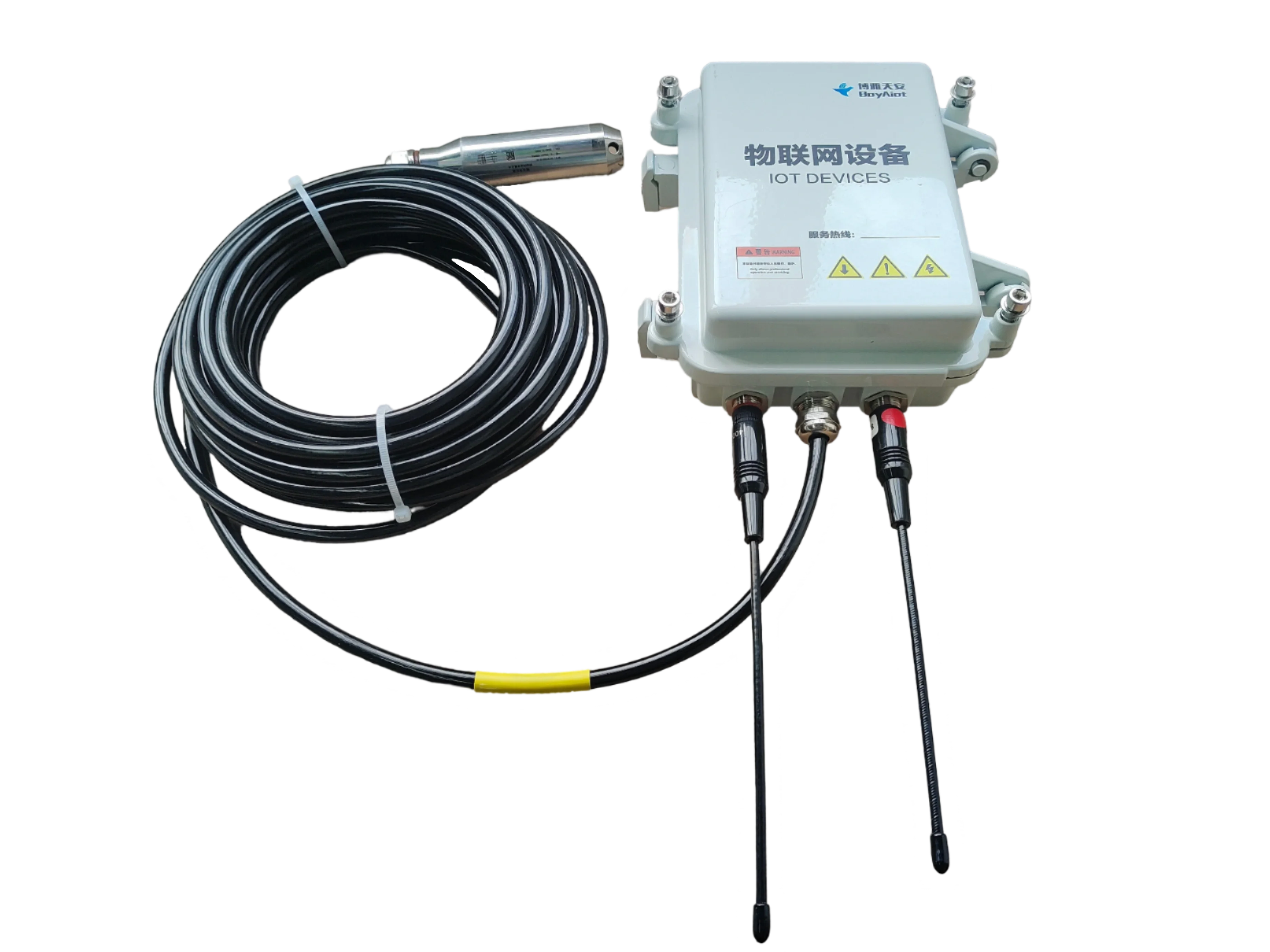 BOY-WR04-LR Lorawan Füllstandsensor GPRS Wifi Wassertank Digitaler Wasserstandssensor Drahtloser Zigbee Wassertank Füllstandssensor