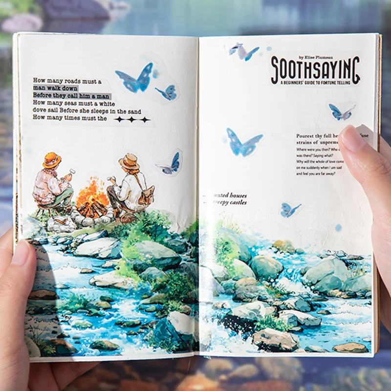 200 cm/rotolo Shell Glow PET Nastro adesivo Manuale fai da te per decorare album, cornici fotografiche, biglietti d'auguri e custodia per telefono