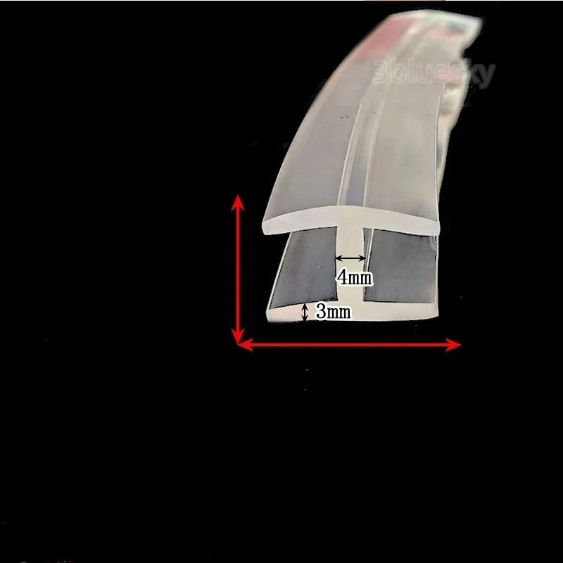 Custom H-Shape Resin Rubber Sealing Strip for Glass,Metal,Edge Protection,Draft Stopper, High Durability,Chemical,Heat Resistant