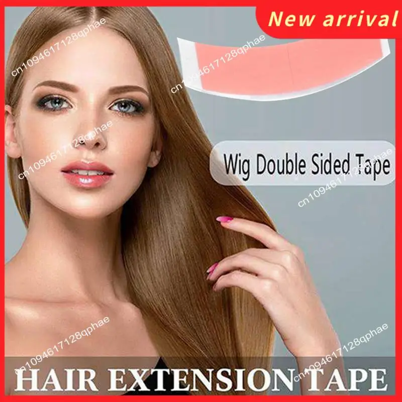 

N89R Super Strong Duo-Tac Wig Film Slitting Line Double Tape Adhesive Extension Hair Strips For Toupees/Lace Wig 36Pc/Lot
