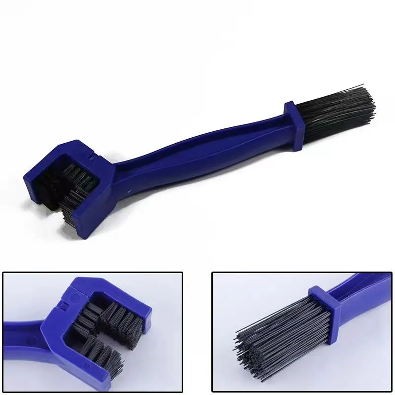 Motorcycle Bicycle Chain Clean Brush Plastic Gear Grunge Brush Cleaner Scrubber Tools Accessories for ducati monster bmw k1600b