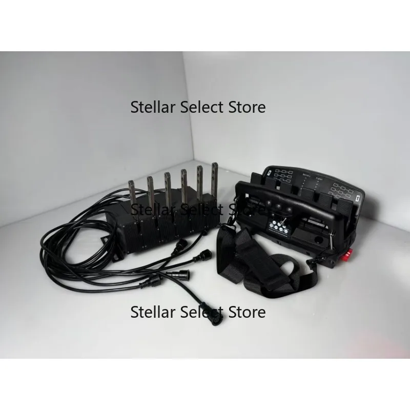 Waterproof 6‑Axis Wireless Crane Remote Controller 12‑24V Long Distance Industrial Hoist Controller