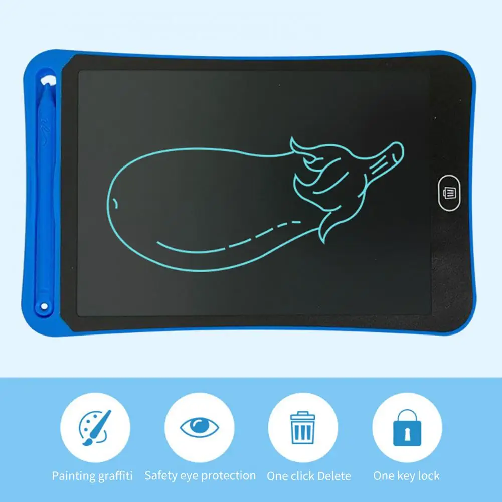 8.5 Inch LCD Writing Tablet Pressure-sensitive Eye Protection Portable Clear Handwriting Drawing Tablet for Kids