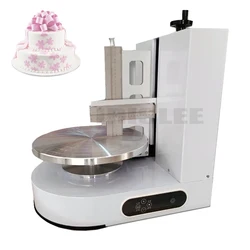 Automatic Cake Cream Spreading Coating Filling Machine Electric Cake Bread Cream Decoration Spreader Smoothing Machine