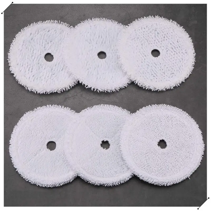 Reusable Replacement Mop Pads Compatible For Bissell 3115 Spinwave Hard Floor Expert Wet And Dry Robot Vacuum