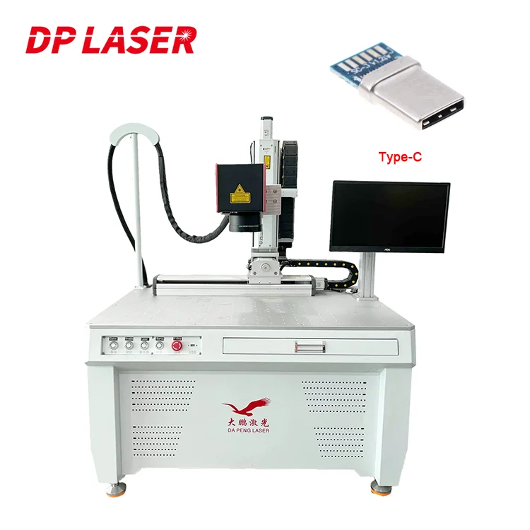 Type C USB Data Line Cable Precision Galvo QCW Fiber Laser Welding Machine