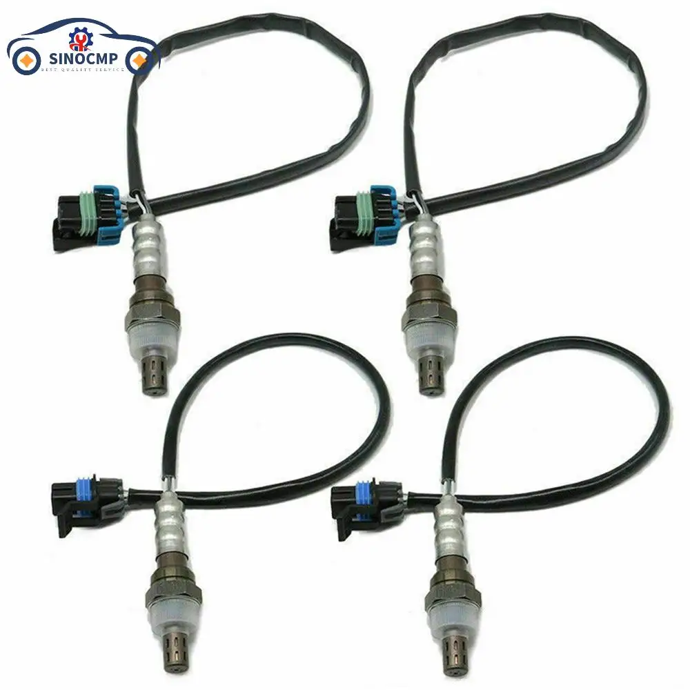 234-4336 234-4337 2344336 2344337 4PCS New Upstream Downstream Oxygen Sensor For Chevy Avalanche Suburban 1500 Tahoe GMC Yukon