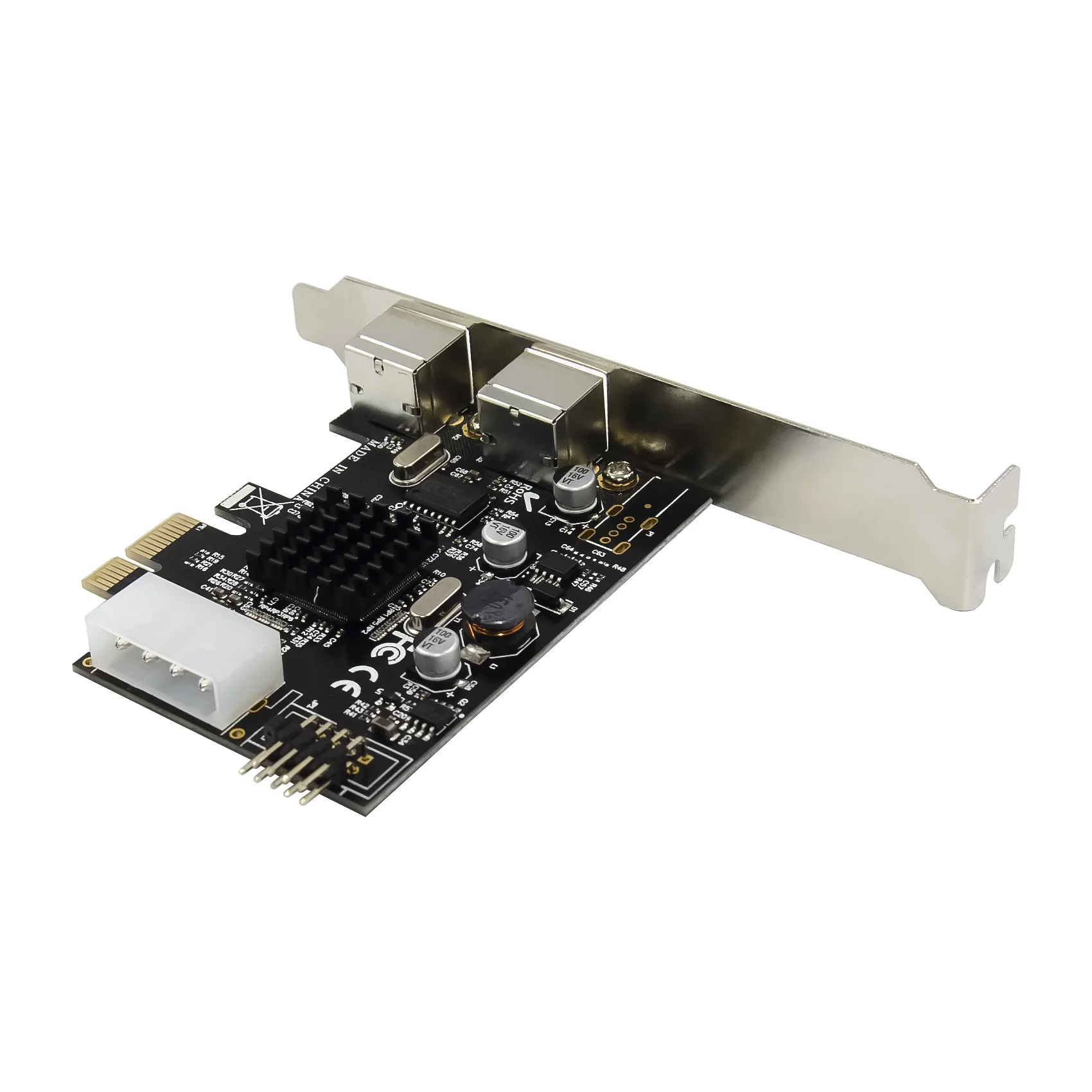 Sunweit ST630 MCS9990 PS2-uitbreidingskaart met dubbele poorten