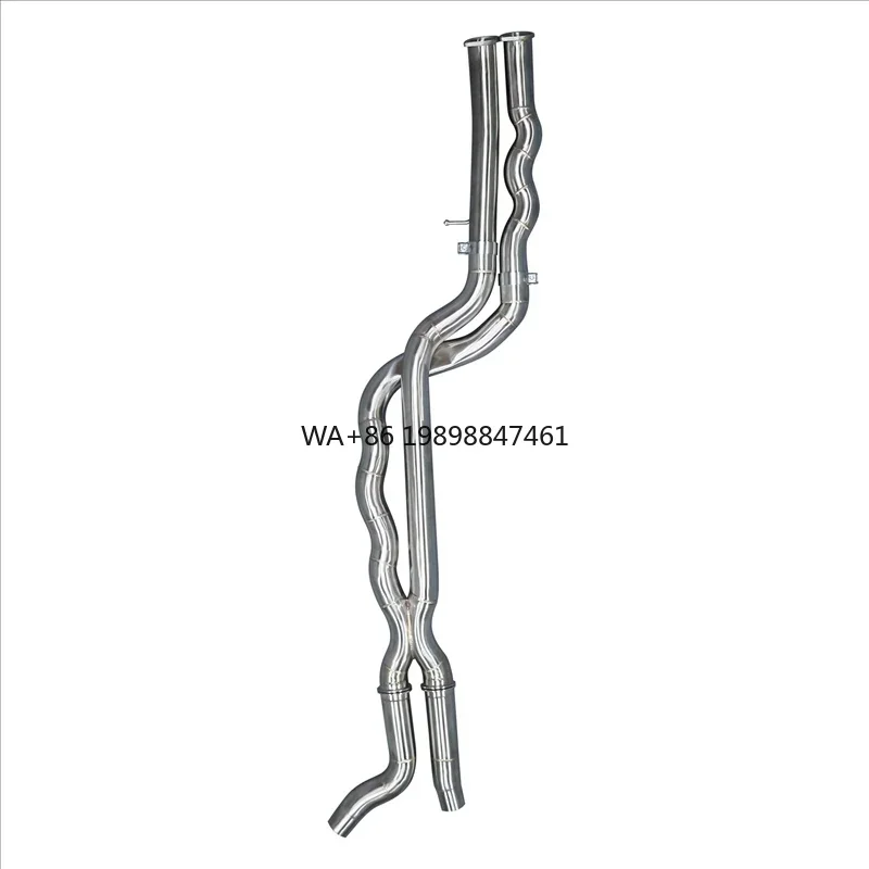 

High Flow 304 Stainless Steel Exhaust Midpipe for BMW M2C F87 S55 2018-2020 3.0T