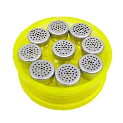 Magazine Herb Grinder with 9 Dosing Capsules for Mighty Craft Plus Accessories