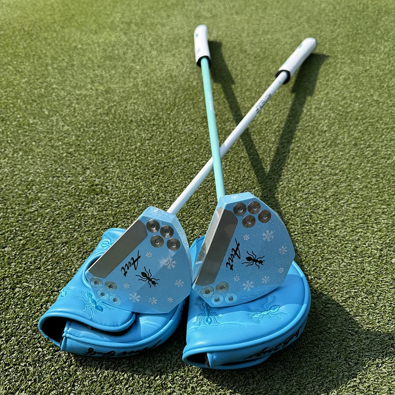 

New Ant Golf Putter Blue Graphite shaft or White Graphite Shaft With Head Cover Length 32/33/34/35/36 Inch