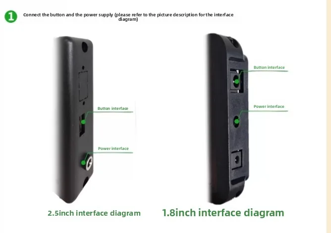 1.8인치 2.3인치 10초 게임 콘솔 챌린지, 10초 한 손 프리 타이머 프로모션, 매장 배수구 통합