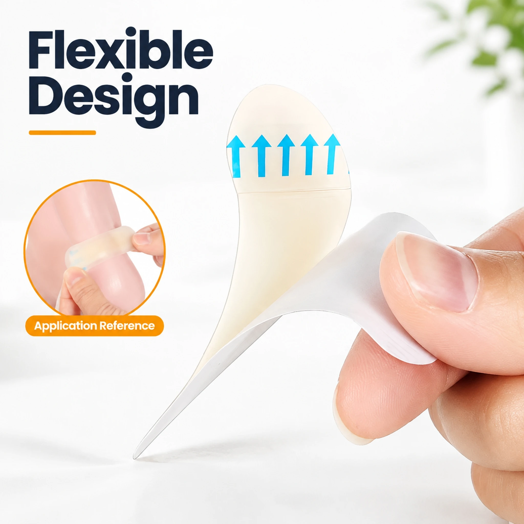2-40pcs Foot Blister Patches, Invisible Silicone Gel Adhesive Stickers for Heel and Toe Skin Protection, Everyday Use first aid