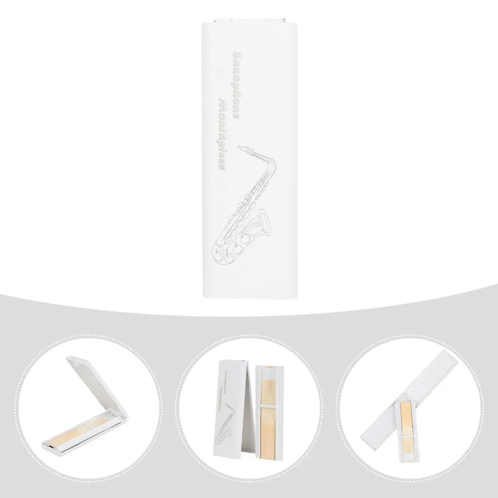 

Saxophone Case Durable ABS Storage Small Size Clarinet Box Sax Accessories Mouthpiece Holder Musical Instruments