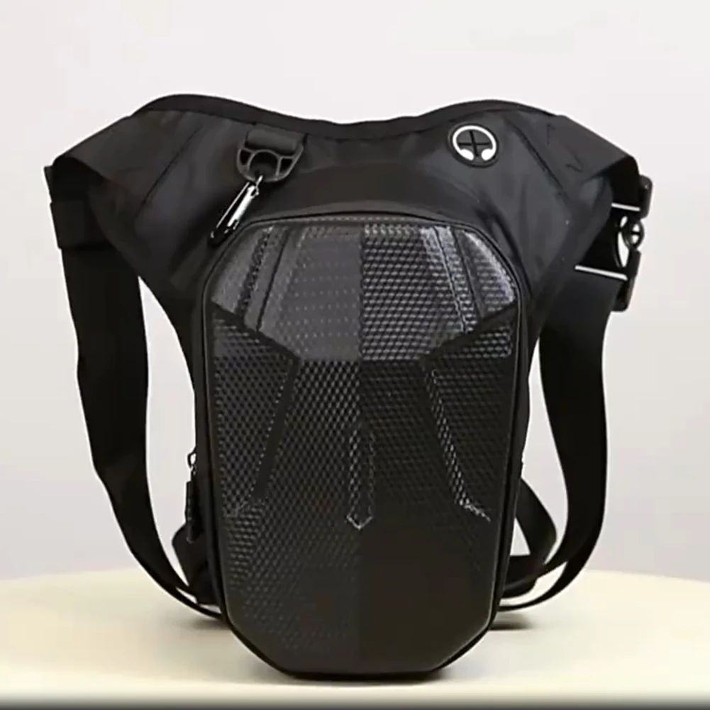 アウトドア太ももバッグ防水バイクレッグサイドバッグ取り外し可能なレッグストラップ付きオートバイチェストバッグハイキング旅行釣り用