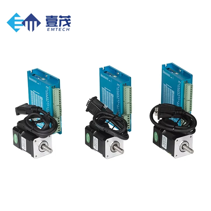 Servo motor híbrido de 42 mm NEMA 17 motor de passo série de circuito fechado com codificador de 1000 linhas de fácil instalação