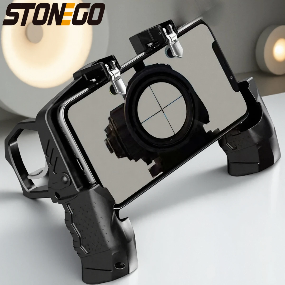 Мобильный игровой контроллер, джойстик, триггер, геймпад для съемки игр на смартфонах, совместимый с iOS и Android