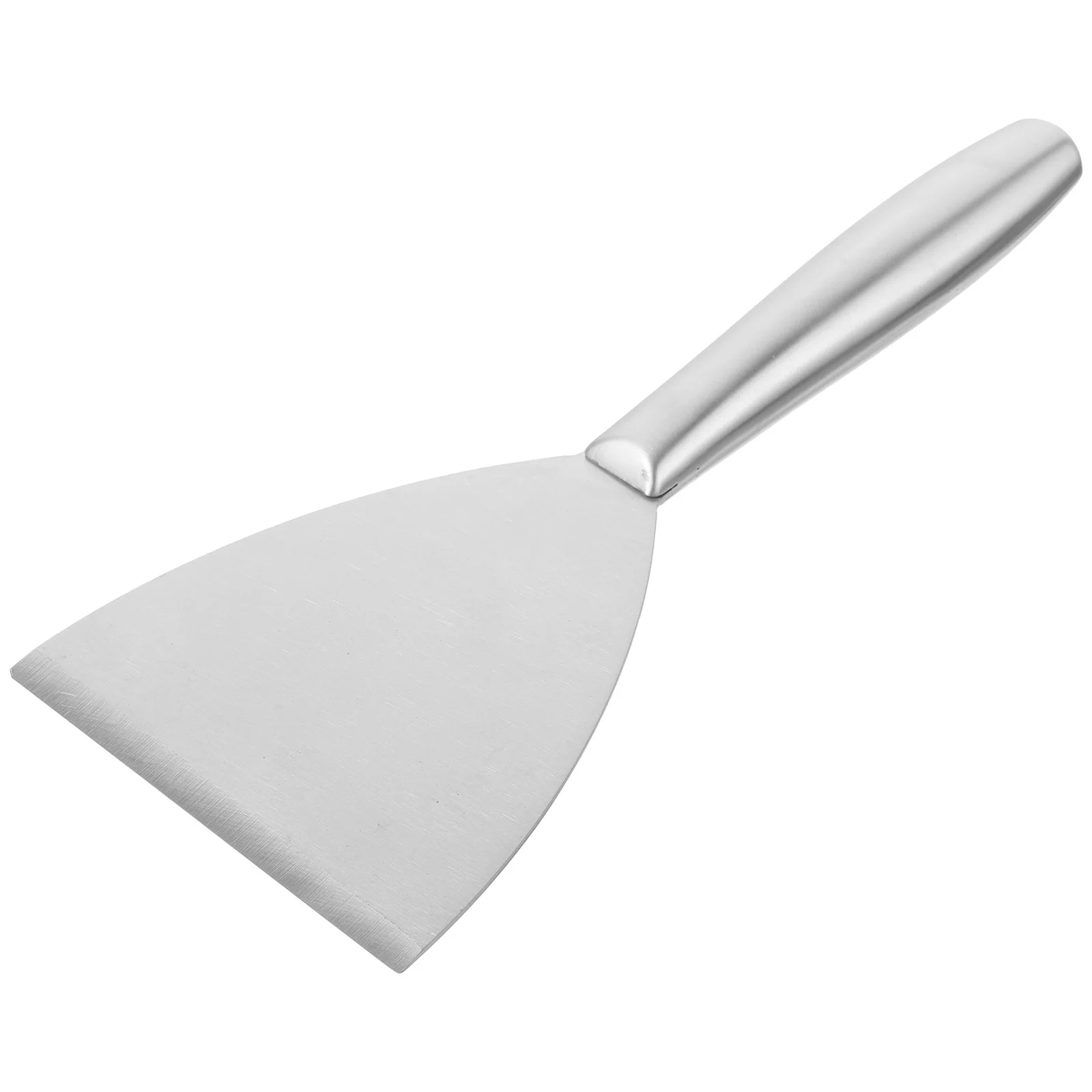 مكشطة تنظيف من الفولاذ المقاوم للصدأ، مزيل بقع المطبخ، أداة متعددة الأغراض بمقبض طويل لإزالة طلاء الغراء الزيتي وورق الحائط