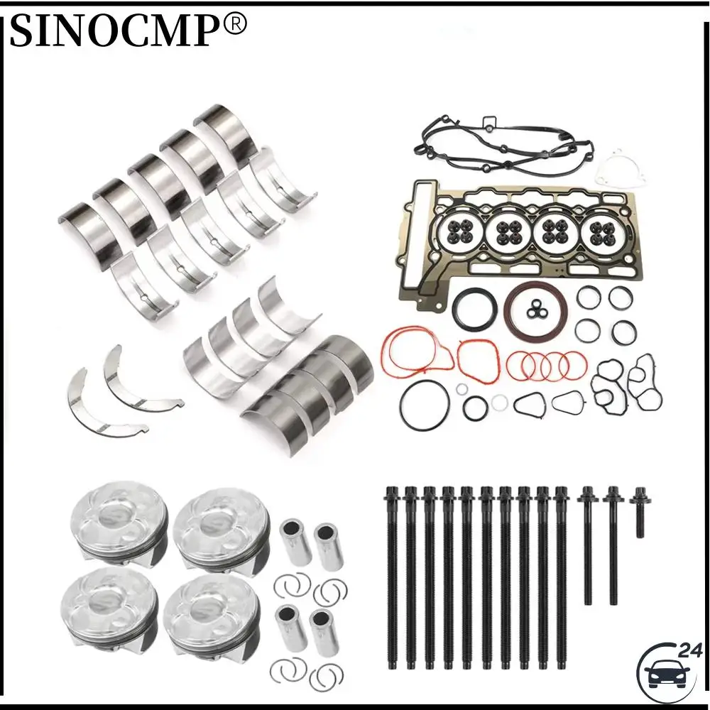 

N13B16A N18B16A Комплект подшипников для ремонта поршней двигателя для BMW 118i F20 F30 MINI Cooper S R55 R56 R60 1.6T N13 N18