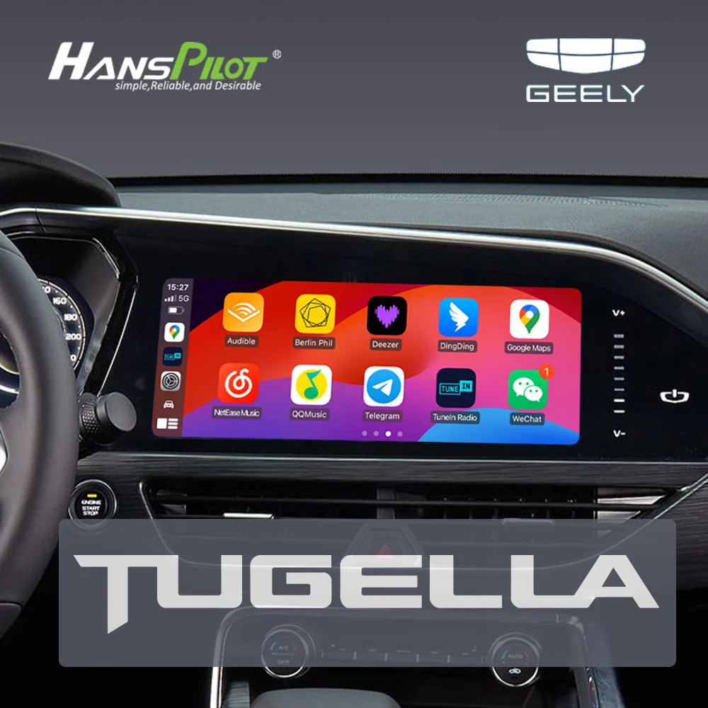 NCP0039 Geely Monjaro Tugella Atlas Pro Emgrand Pro GX3 Azkarra carbitlink adaptador de conexão fácil para CarPlay Android Auto NCP0036