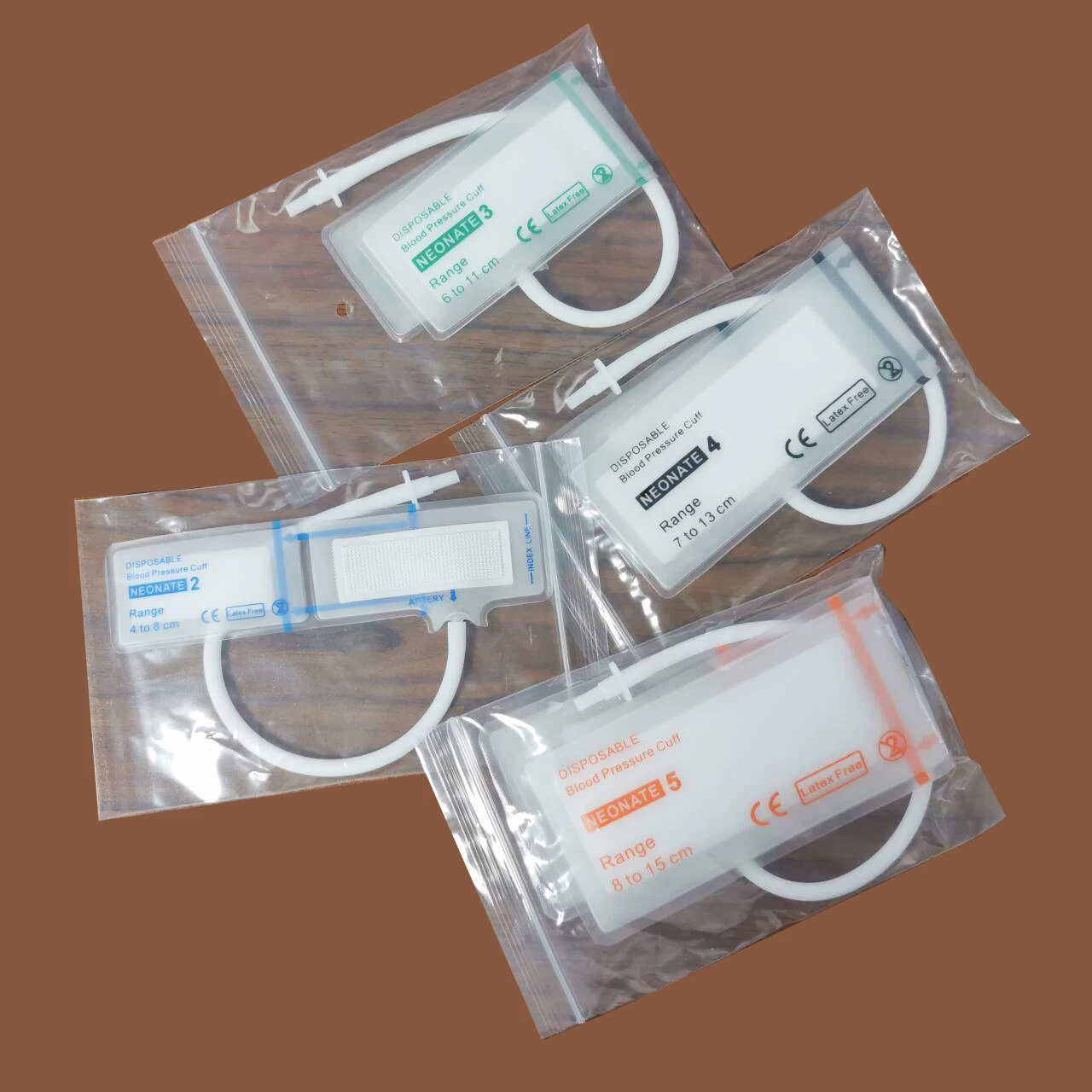 Pet hospital blood pressure measurement consumables disposable TPU newborn series blood pressure cuff 8-15cm 7-13cm 6-11cm 4-8cm