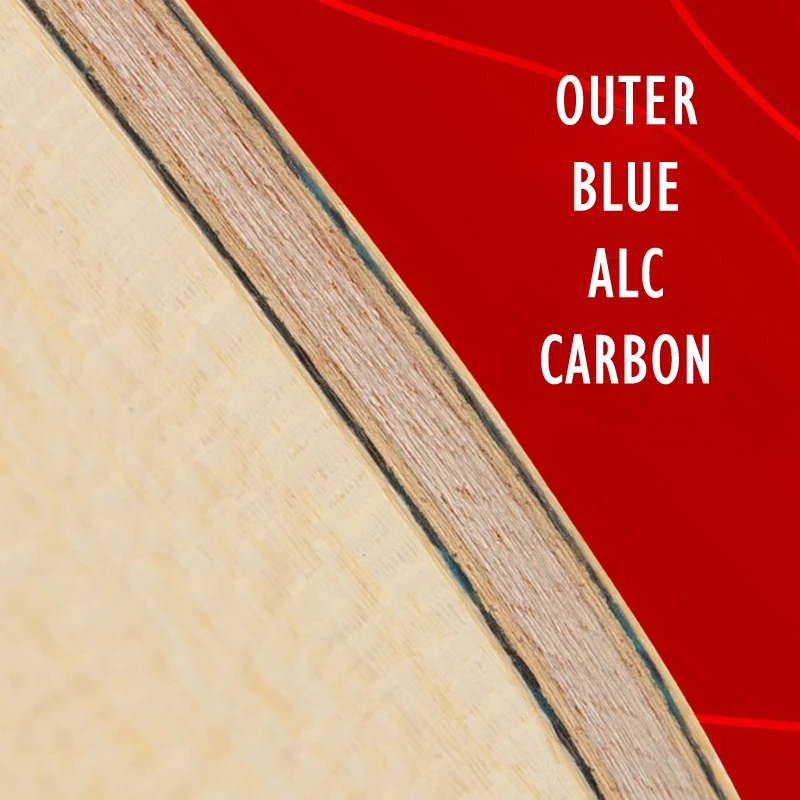 TUTTLE HERKUNFT ALC الكربون قسط تنس الطاولة بليد مضرب هجوم سريع حلقة هجومية بينغ بونغ الخفافيش مجداف