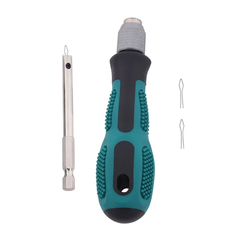 Nipple Screwdriver Nipple Removal & Insertion Tool Bicycles Rim Spoke Screwdriver With Handle Bike Nipple Driver Tool