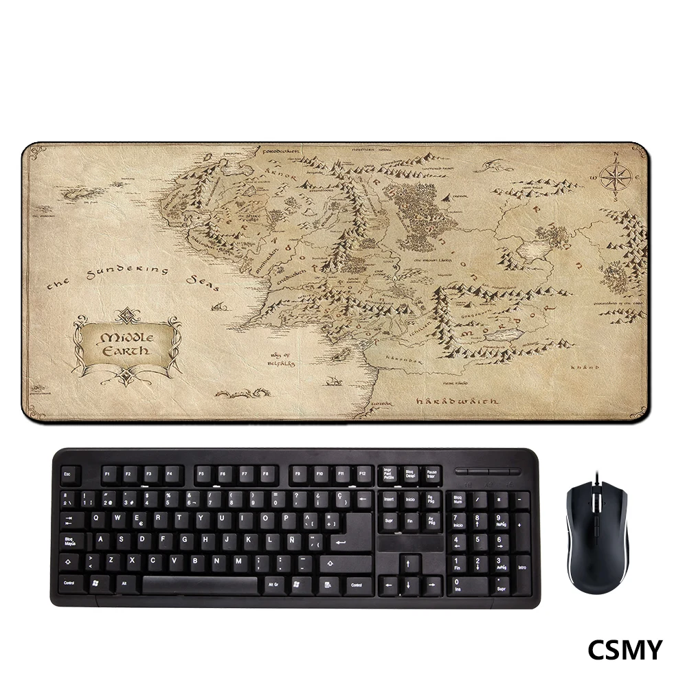 lord of the ring pad mouse 900x400 computer gamer mouse pad Boy Gift padmouse Personality mousepad ergonomic gadget desk mats