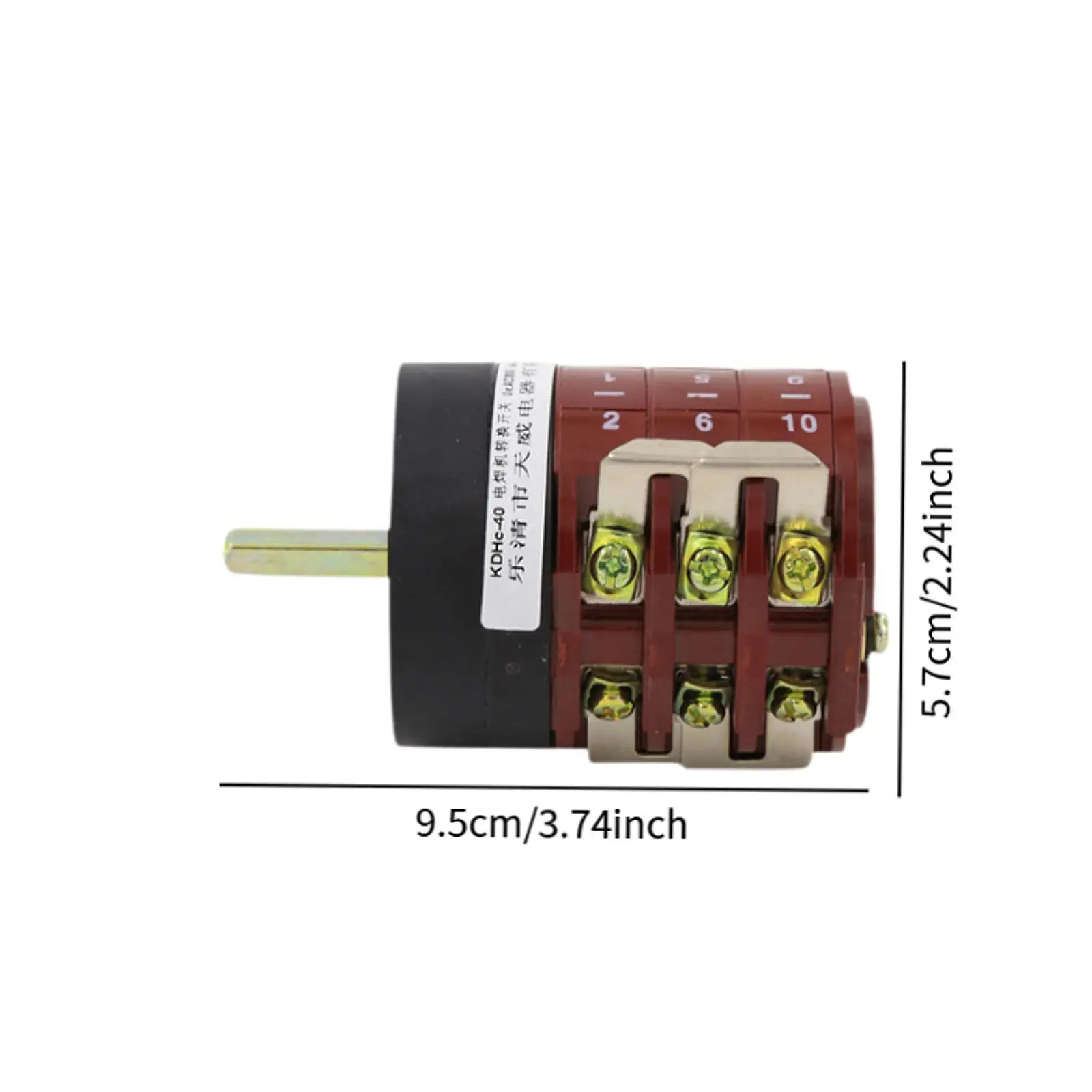 

Professional Universal Welding Machine Changeover Switch Durable Plastic Rotary Cam for Motor Cutoff and Conversion