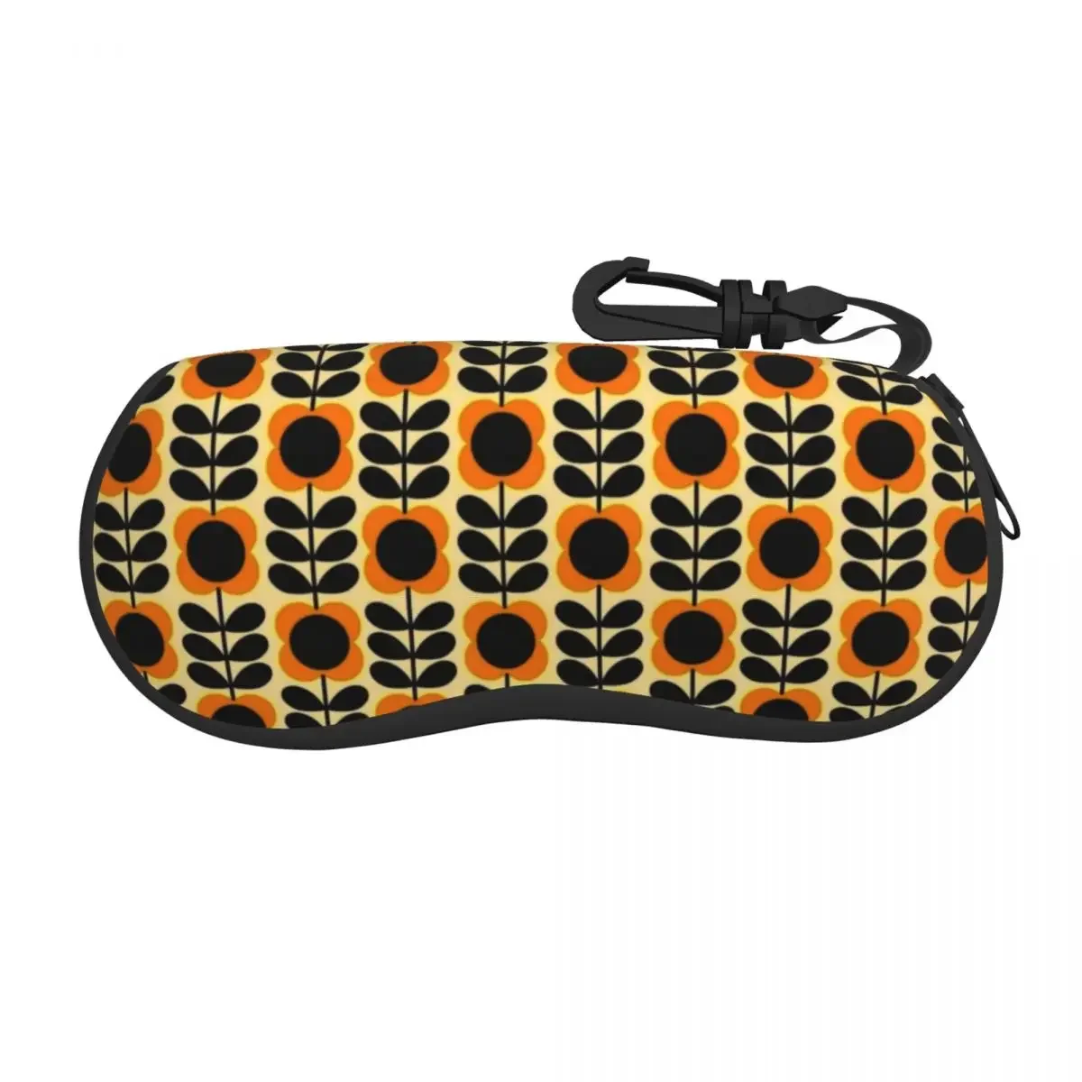 Custom Orla Kiely Multi Stem Flowers Glasses Case Fashion Scandinavian Style Shell Eyeglasses Case Sunglasses Box