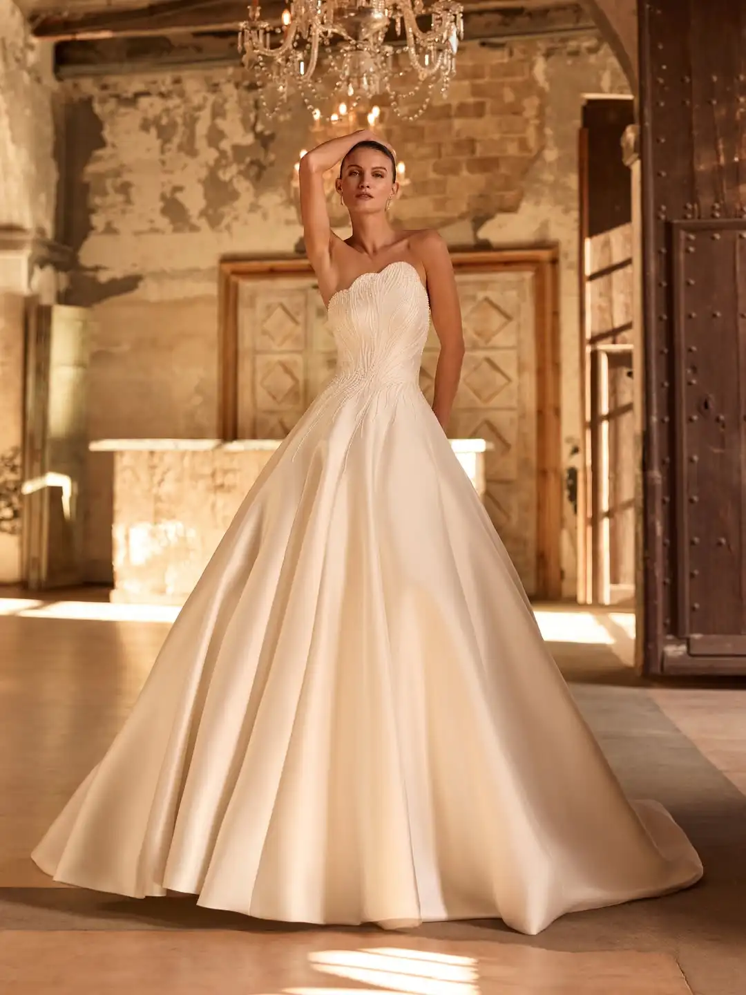 Wedding Guest Dress Vestido De Noiva Minimalista Elegante A Line Satin White Vestidos Novias 2026 Tendencias Para Casamento Boda