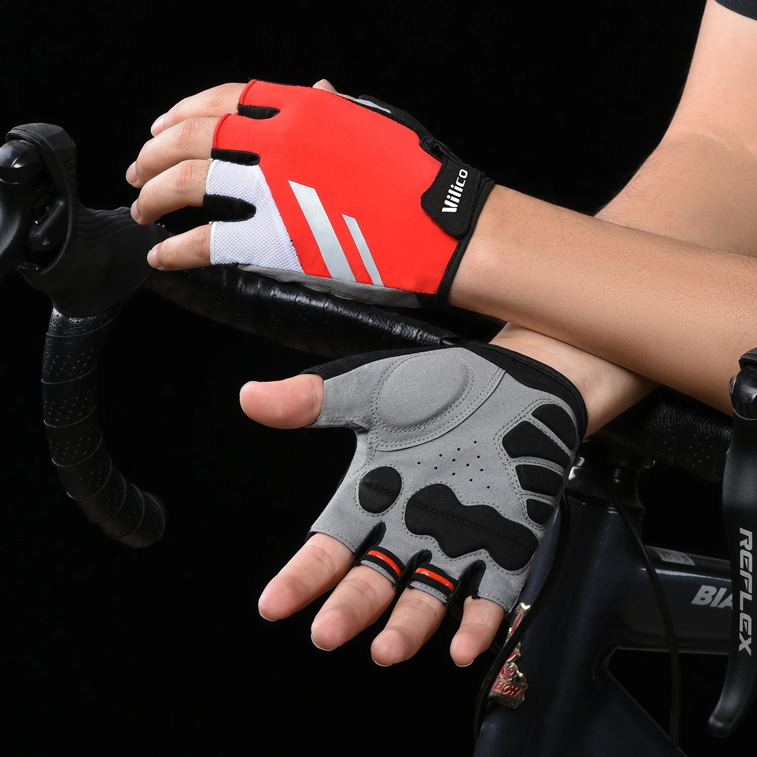 

Летние велосипедные перчатки с полупальцами для мужчин и женщин, нескользящие гелевые перчатки для шоссейного велосипеда, MTB, спортивные велосипедные перчатки без пальцев для горного велосипеда