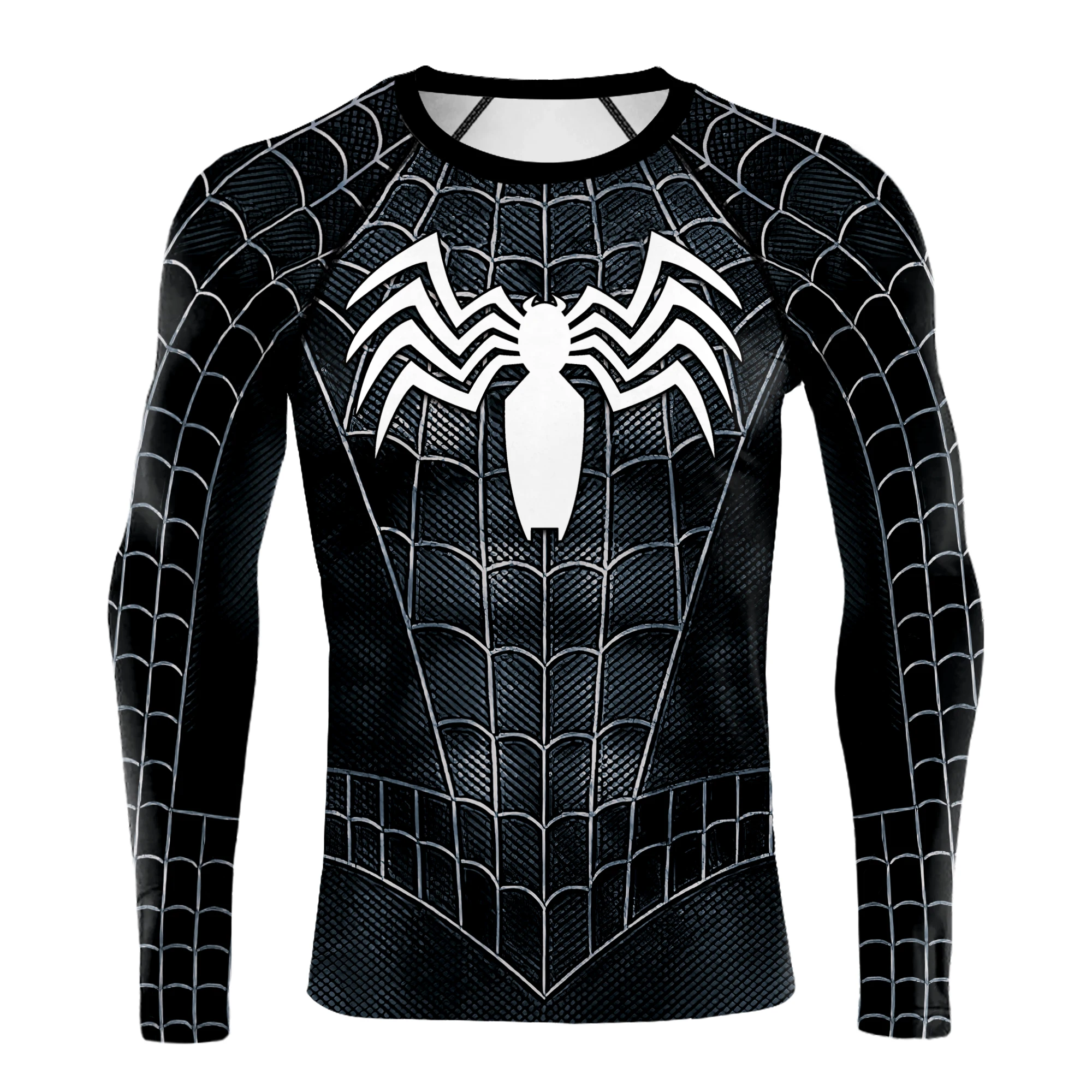 Classic Super hero Men T-shirt Spider Comics Cosplay Compression Fitness Clothing Sport Jersey T Shirt Men Gym Fitness Tops Tee