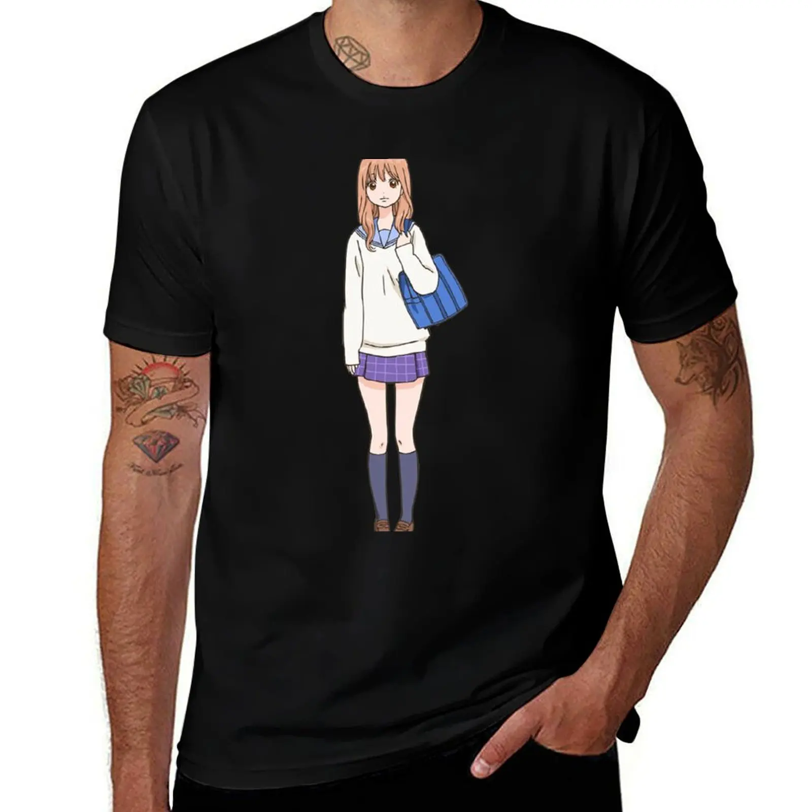 

Rinko Yamato (Ore Monogatari!!) T-Shirt Basic Solid Color Short Sleeve T-Shirt
