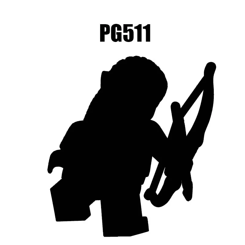 ABS Plastic Building Blocks Assembly Creative Desktop Decor DIY Action Figure PG511 PG512 PG513 PG514 PG515 Toys 103