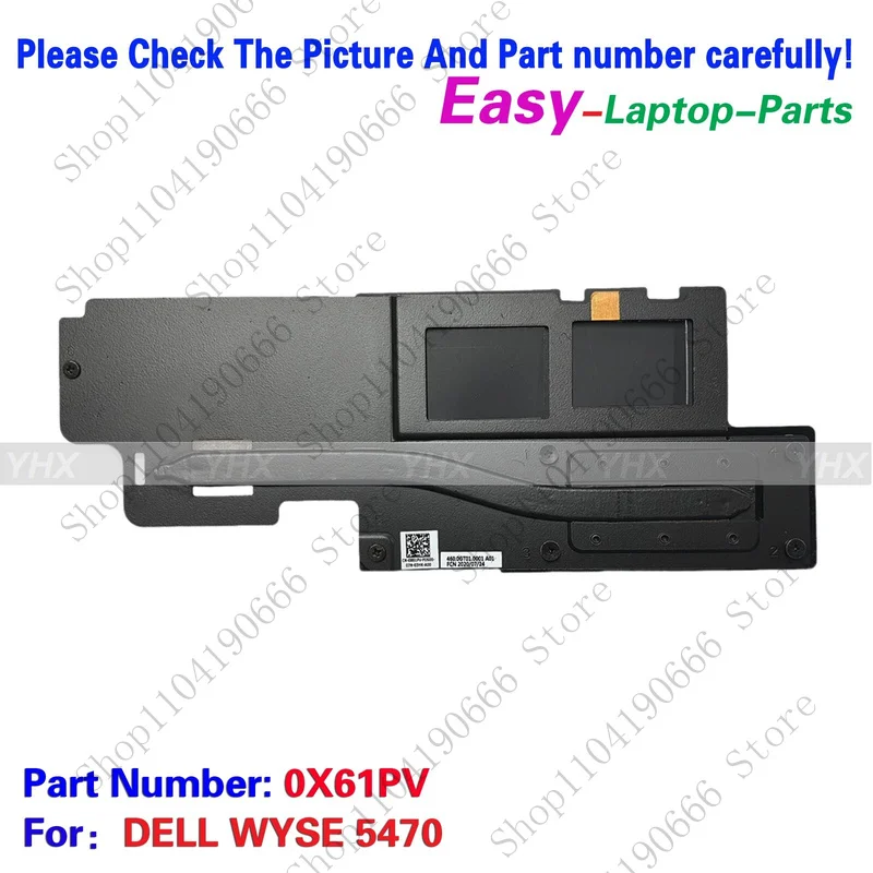 

Notebook computer components New For DELL WYSE 5470 COOLING HEATSINK 0X61PV.