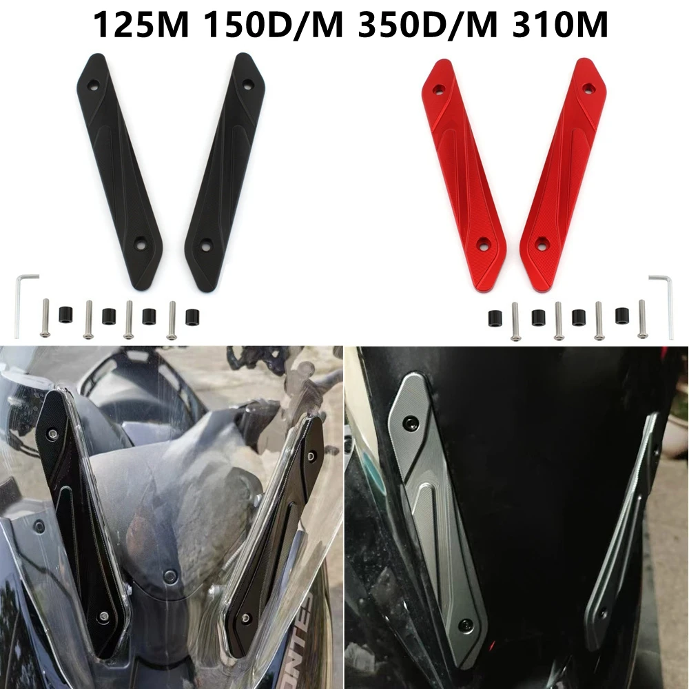 Windscreen Bracket Mount Motorcycle Wind Shield Trim Strip For zontes 125m 150m 150d 350d 350m 310m Motorcycle Accessories