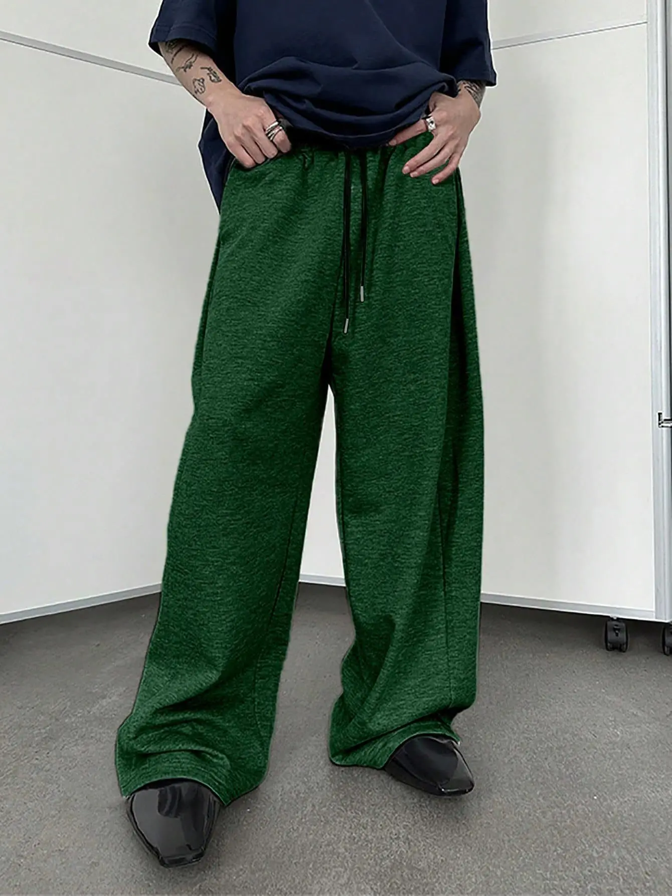 

Новые мужские брюки-джоггеры 2026 года: весенне-осенние, приталенные, спортивные, повседневные, однотонные, прямые, тонкие, из тканого материала, для ежедневной носки