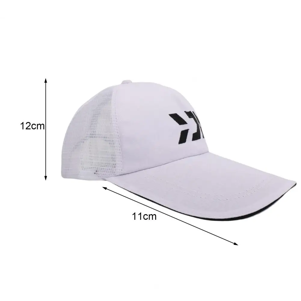 

Chic Baseball Hat Long Brim Washable Outdoor Travel Unisex Summer Peaked Hat Semi-mesh Sun Hat Daily Wear