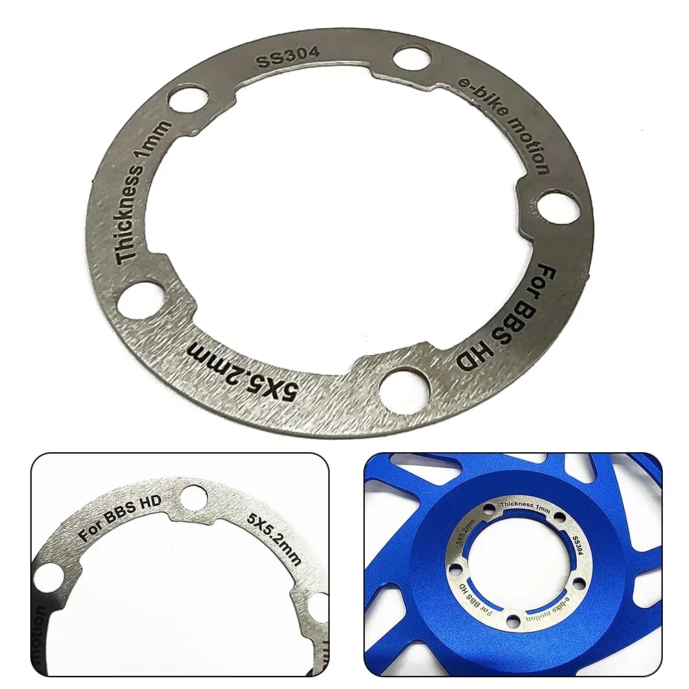 

POTEA Electric Bicycle Chainring Washer For BAFANG BBSHD E-bike 42T Chain Ring Offset Correction Spacer Cycling Accessories