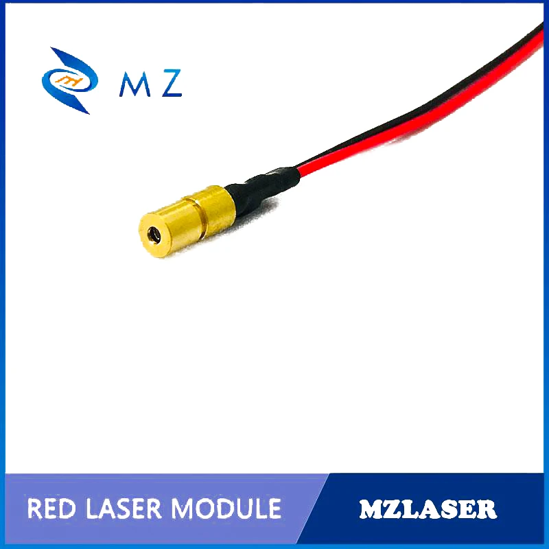 Industrial Grade Small Size D4mm 635nm 5mw Red Dot Laser Module Standard Spot Generator for Precision Applications