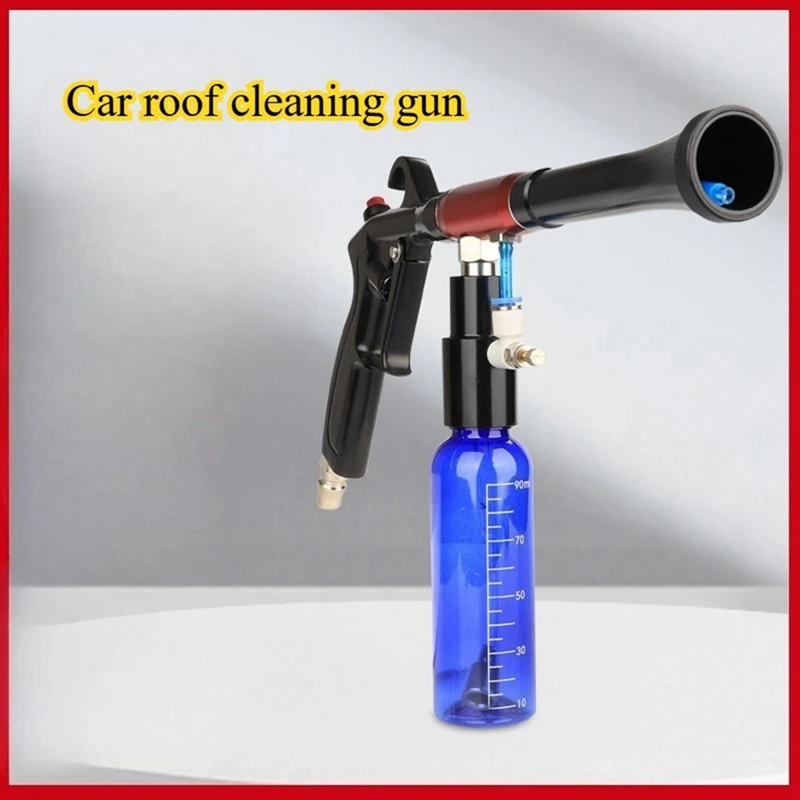 Super Sale Outdoor Car Roof Cleaning Gun for Interior Seat Door Panel and Velvet Fabric