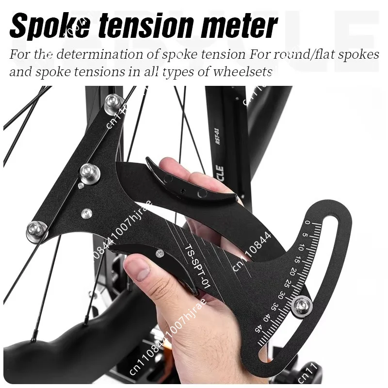 Bicycle Spoke Tension Meter Wheel Spoke Tension Checker Measurement Tool MTB Road Bike Wheel Tuning Maintenance Repair Accessory