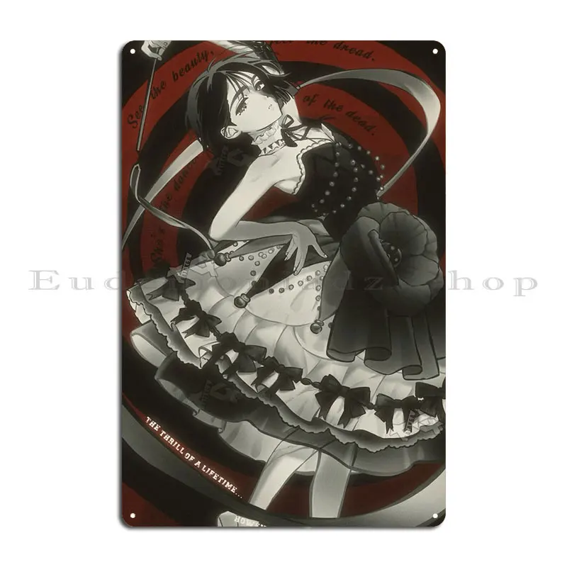 Sua pfp Zomst Mizi Zombie Stage Metal Plaque Classic Retro Character Design Cinema  Mizi Tin Sign Poster view 5