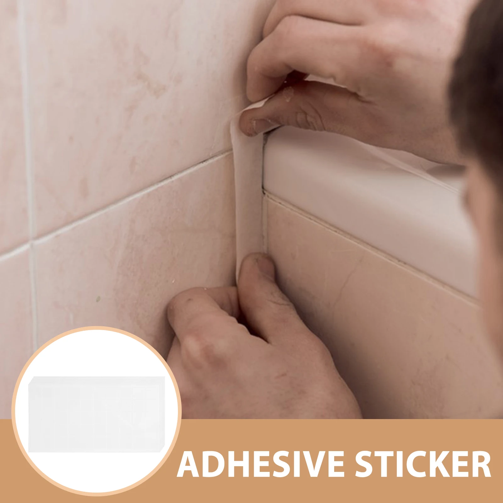 

100 Pcs Double Sided Tape Adhesive Patch Strong Acrylic Clear Removable Stickers Photo Wall Balloon Decor DIY Projects
