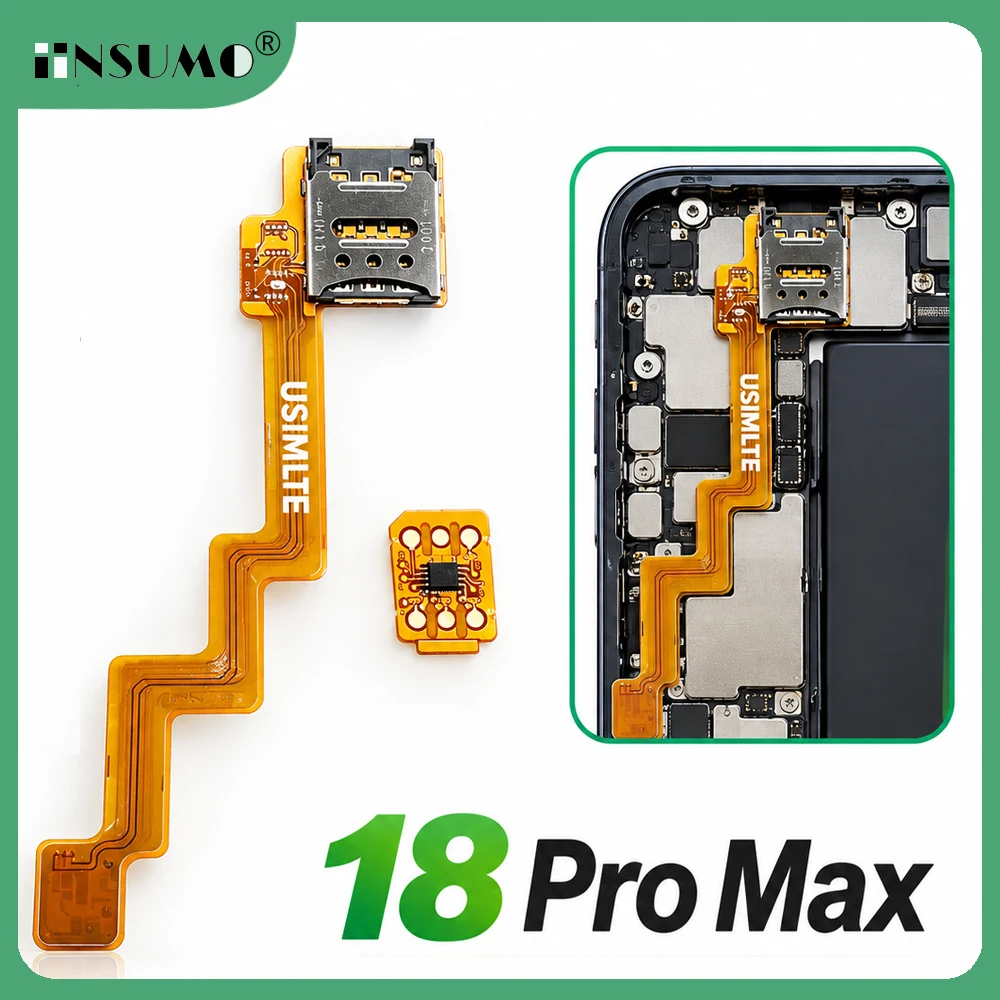 Newest For iPhone 18 Pro Max Qualcomm Baseband US Version eSIM Only Solution  No CNC No Physical SIM Support Super Snow IC