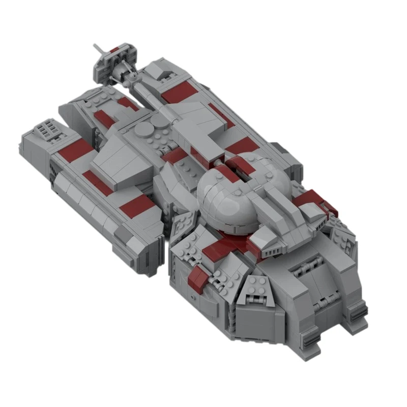 

MOC-210217 Space War RX-200 Штурмовой танк класса Falchion, строительный блок, модель, сборка звездной пленки, набор кирпичей, креативные подарки, 1238 шт.