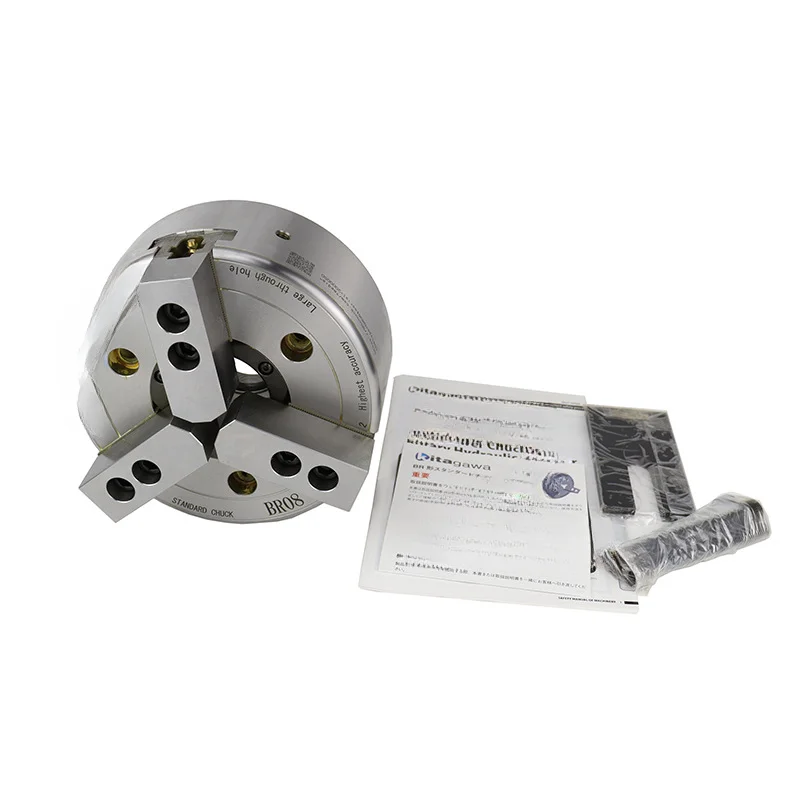 Hollow Three-Jaw Hydraulic Chuck BR-06 BR-08 BR-10