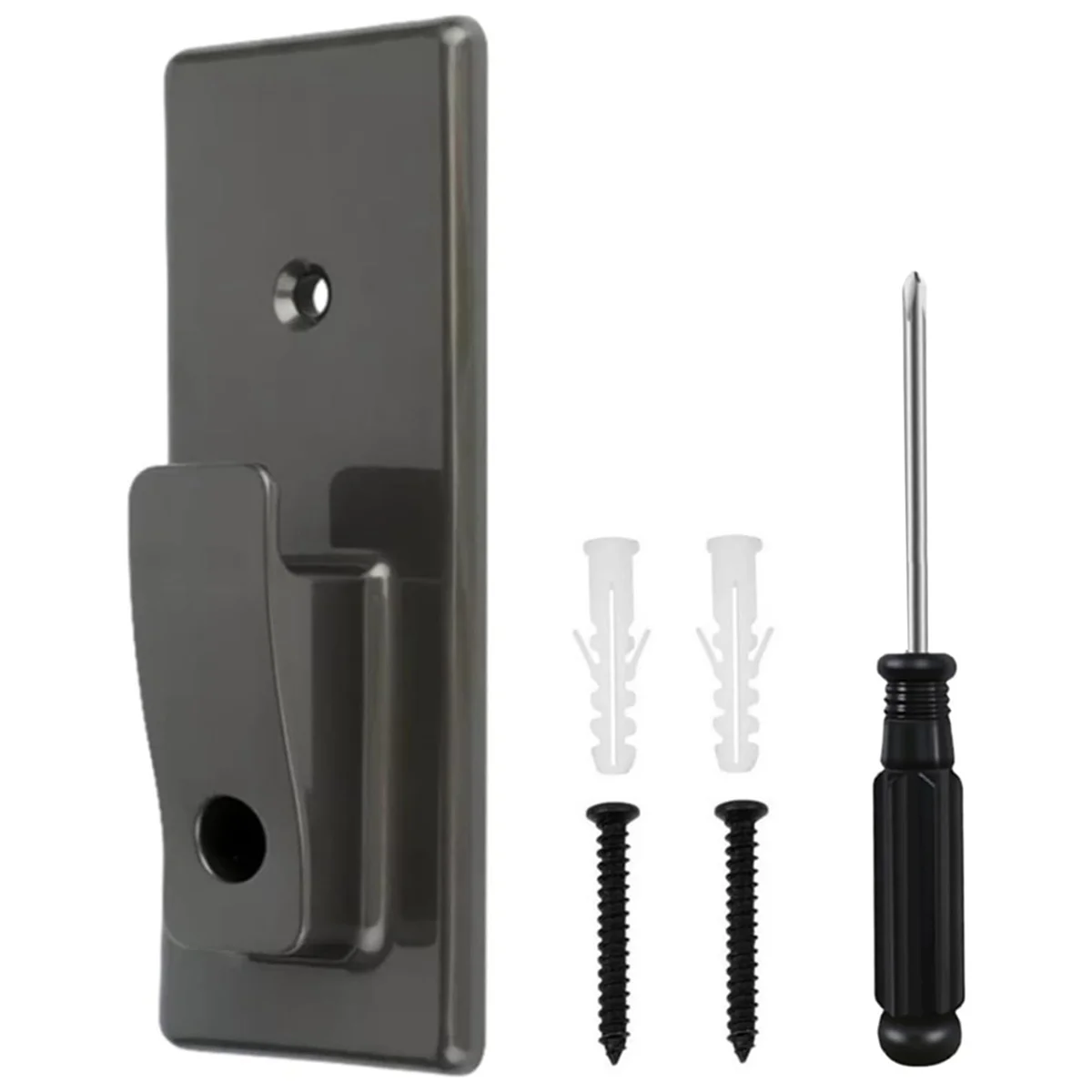 

Wall Mount Holder for Shark Rocket HV300 HV320 Upright Vacuum, Replace Parts 390FFJH380 / 416FFJV300 with Screwdriver