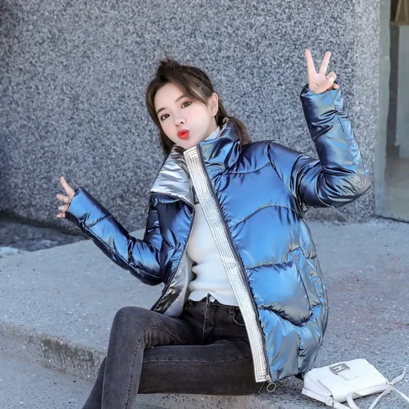 

Jackets Loose Casual Down Coats for Women Large 2025 Trend New in Outerwears Korean Style Clothing Parkas Woman Elegant Lined